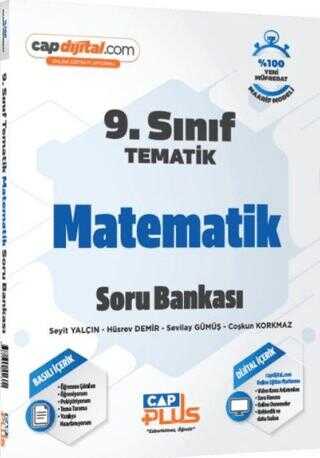 9. Sınıf Matematik Tematik Plus Soru Bankası - Çap Yayınları kitap kapağı