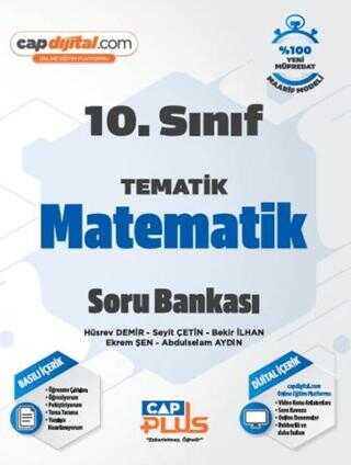 10. Sınıf Matematik Tematik Soru Bankası - Çap Yayınları kitap kapağı