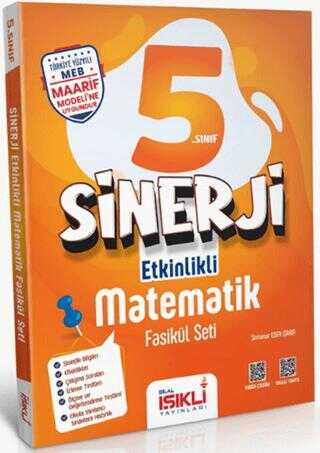 5. Sınıf Matematik Sinerji Etkinlikli Fasikül Seti - Bilal Işıklı Yayınları kitap kapağı