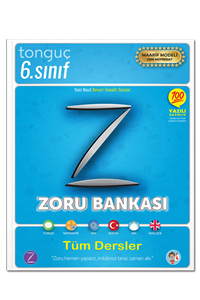 6. Sınıf Zoru Bankası Tüm Dersler - Tonguç Akademi kitap kapağı