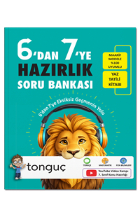 6'dan 7'ye Hazırlık Kitabı - Tonguç Akademi kitap kapağı