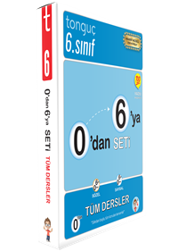 0'dan 6'ya Konu Anlatımlı Soru Bankası Seti - Tonguç Akademi kitap kapağı