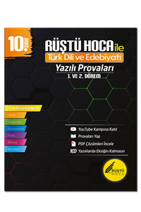 10. Sınıf Türk Dili ve Edebiyatı Yazılı Provaları - Tonguç Akademi kitap kapağı