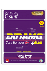 5. Sınıf İngilizce Dinamo Soru Bankası - Tonguç Akademi kitap kapağı