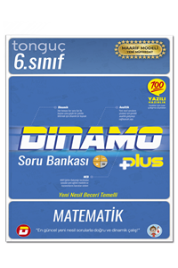 6. Sınıf Dinamo Matematik Soru Bankası - Tonguç Akademi kitap kapağı
