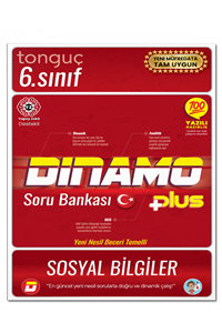 6. Sınıf Dinamo Sosyal Bilgiler Soru Bankası - Tonguç Akademi kitap kapağı