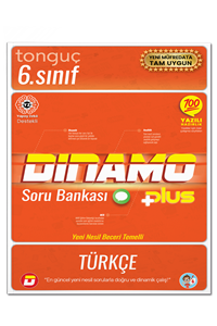 6. Sınıf Dinamo Türkçe Soru Bankası - Tonguç Akademi kitap kapağı
