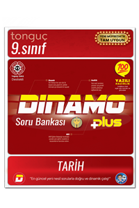 9. Sınıf Dinamo Tarih Soru Bankası - Tonguç Akademi kitap kapağı