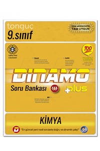 9. Sınıf Dinamo Kimya Soru Bankası - Tonguç Akademi kitap kapağı