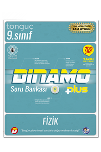 9. Sınıf Dinamo Fizik Soru Bankası - Tonguç Akademi kitap kapağı