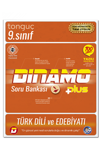 9. Sınıf Dinamo Türk Dili ve Edebiyatı Soru Bankası - Tonguç Akademi kitap kapağı