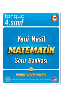 4. Sınıf Yeni Nesil Matematik Soru Bankası - Tonguç Akademi kitap kapağı
