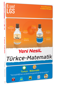 8. Sınıf Yeni Nesil Türkçe Matematik Soru Bankası - Tonguç Akademi kitap kapağı