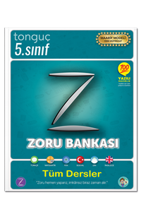 5. Sınıf Zoru Bankası Tüm Dersler - Tonguç Akademi kitap kapağı