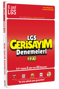 LGS Geri Sayım Denemeleri 321 - Tonguç Akademi kitap kapağı