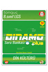 8. Sınıf Din Kültürü Dinamo Soru Bankası - Tonguç Akademi kitap kapağı