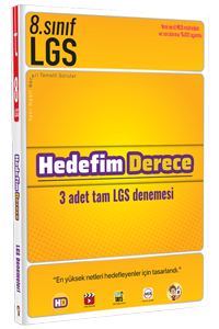 Hedefim Derece Denemeleri - Tonguç Akademi kitap kapağı