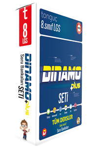 8. Sınıf Dinamo Tüm Dersler Soru Bankası Set - Tonguç Akademi kitap kapağı