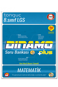 8. Sınıf Matematik Dinamo Soru Bankası - Tonguç Akademi kitap kapağı