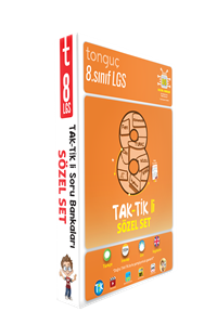 8. Sınıf Taktikli Sözel Set - Tonguç Akademi kitap kapağı