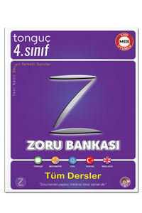 4. Sınıf Tüm Dersler Zoru Bankası - Tonguç Akademi kitap kapağı