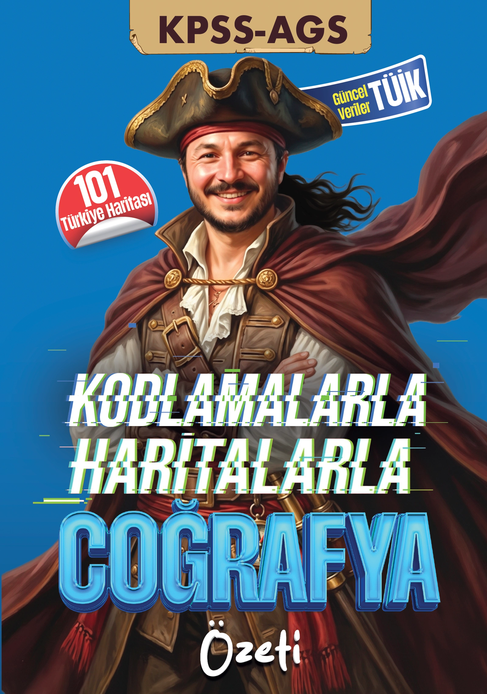 Coğrafyanın Kodları KPSS - AGS Kodlamalarla Haritalarla Coğrafya Özeti Cep Kitabı - Zeduva Yayınları kitap kapağı