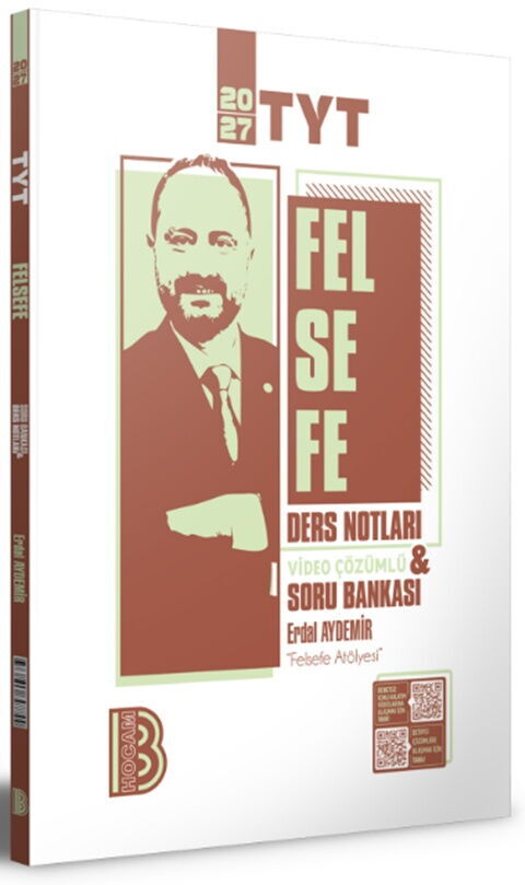 Benim Hocam TYT Felsefe Soru Bankası 2027 - Benim Hocam TYT-AYT kitap kapağı