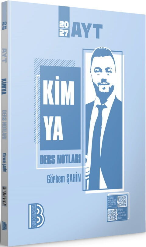 Benim Hocam AYT Kimya Ders Notları 2027 - Benim Hocam TYT-AYT kitap kapağı