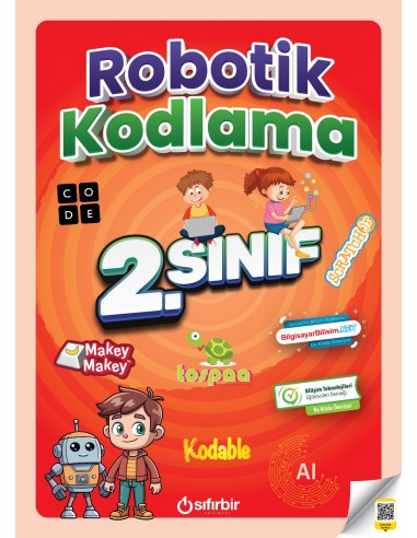 2. SINIF ROBOTİK KODLAMA - Sıfırbir Yayınları kitap kapağı