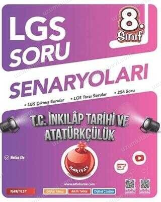 8. SINIF LGS SORU SENARYOLARI T.C. İNKILAP TARİHİ VE ATATÜRKÇÜLÜK - Nartest Yayınevi kitap kapağı