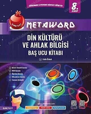 8. SINIF METAWORD DİN KÜLTÜRÜ VE AHLAK BİLGİSİ - Nartest Yayınevi kitap kapağı
