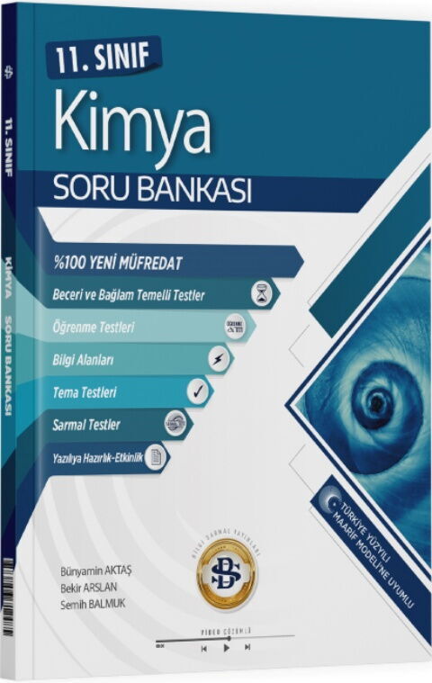 Bilgi Sarmal 11. Sınıf Kimya Maarif Soru Bankası - Bilgi Sarmal Yayınları kitap kapağı
