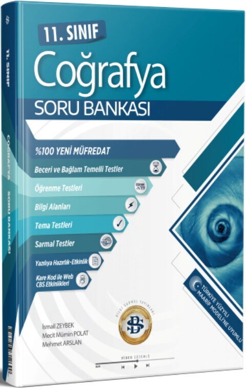 Bilgi Sarmal 11. Sınıf Coğrafya Maarif Soru Bankası - Bilgi Sarmal Yayınları kitap kapağı