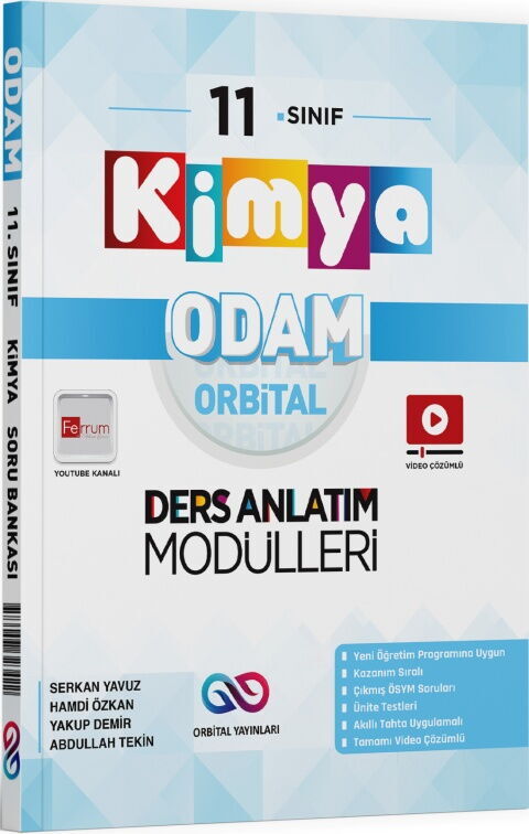 Orbital Yayınları 11. Sınıf Kimya Orbital Ders Anlatım Modülleri - Orbital Yayınları kitap kapağı