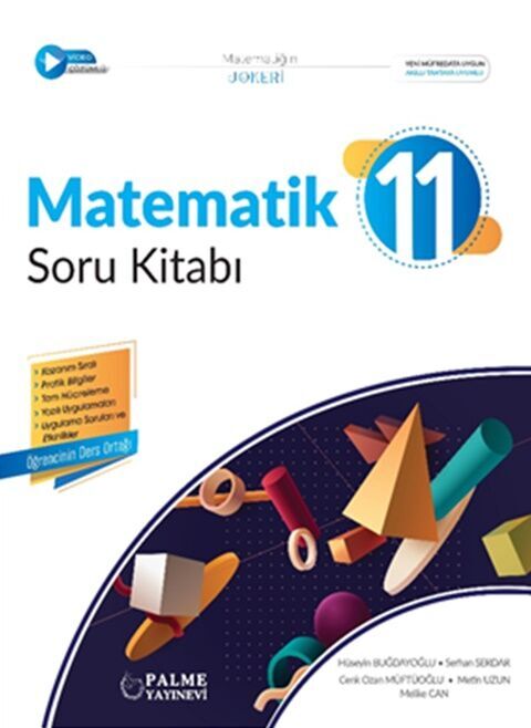 Palme Yayınları 11. Sınıf Matematik Soru Kitabı - Palme Yayınları kitap kapağı
