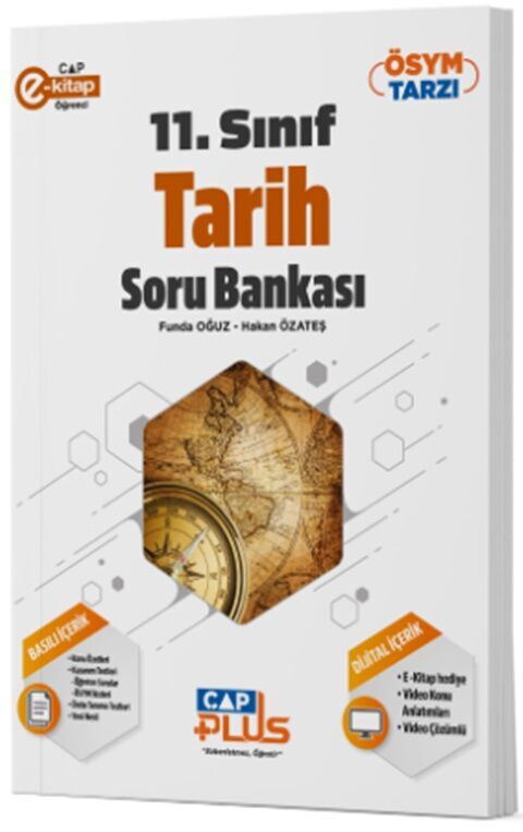 Çap Yayınları 11. Sınıf Tarih Soru Bankası - Çap Yayınları kitap kapağı