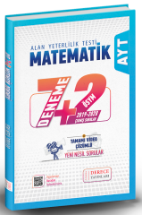 Derece YKS AYT Matematik 7+2 Deneme Video Çözümlü Derece Yayınları