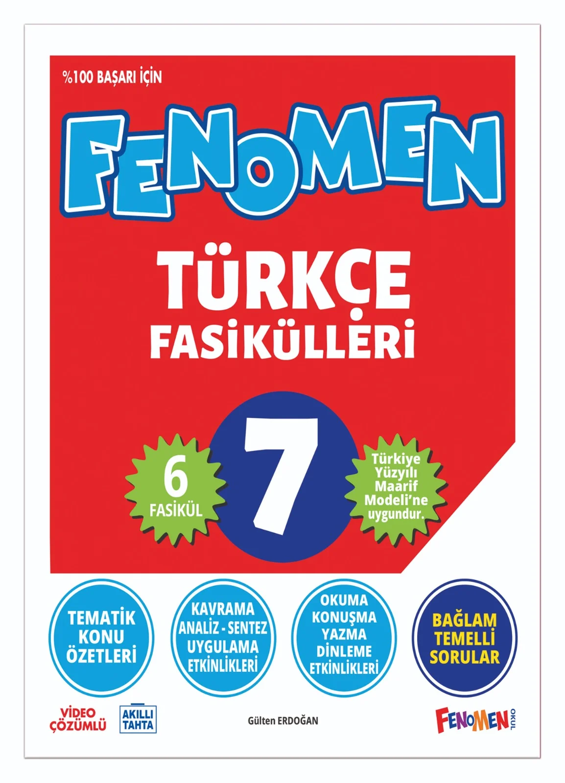 FENOMEN 7 TÜRKÇE FASİKÜLLERİ (TOPLAM 6 FASİKÜL) - FENOMEN OKUL YAYINLARI kitap kapağı
