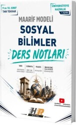 Sosyal Bilimler Maarif Modeli 1. Aşama Ders Notları - Hız ve Renk Yayınları kitap kapağı
