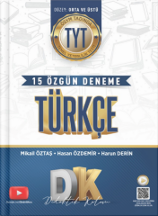 Didaktik Kalem YKT TYT Türkçe Özgün 15 Deneme Didaktik Kalem Yayınları