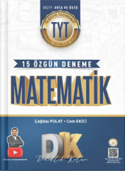 Didaktik Kalem YKT TYT Matematik Özgün 15 Deneme Didaktik Kalem Yayınları