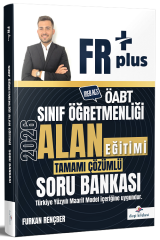 Dizgi Kitap 2026 ÖABT MEB-AGS Sınıf Öğretmenliği Alan Eğitimi FR Plus Soru Bankası Çözümlü - Furkan Rençber Dizgi Kitap Yayınları