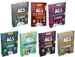 YENİ AGS - Dizgi Kitap 2026 MEB-AGS Tüm Dersler Çıkmış Sorular 7 li Set Dizgi Kitap