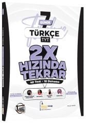 Edebiyat Sokağı YKS TYT Türkçe 7 Günde 2x Hızında Tekrar Edebiyat Sokağı Yayınları