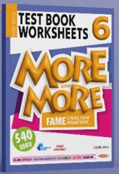 6. Sınıf More and More Test Book - Worksheets - Kurmay Yayınları kitap kapağı