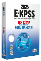 Editör 2026 EKPSS Soru Bankası Tek Kitap Editör Yayınları