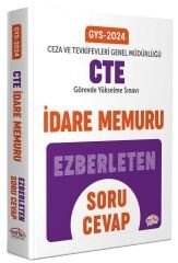 Editör 2024 GYS Ceza ve Tevkifevleri İdare Memuru Ezberleten Soru Cevap Görevde Yükselme Editör Yayınları
