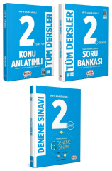Editör 2. Sınıf VIP Tüm Dersler Konu Anlatımlı + Soru Bankası + Deneme 3 lü Set Editör Yayınları