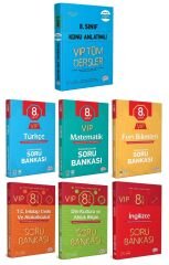 Editör 8. Sınıf VIP Tüm Dersler Konu Anlatımı + Soru Bankası 7 li Set Editör Yayınları