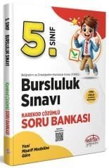 Editör 5. Sınıf İOKBS Bursluluk Sınavı Soru Bankası Çözümlü Editör Yayınları